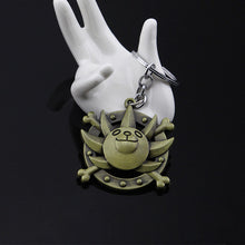 Load image into Gallery viewer, Anime One Piece Keychain Keyrings Roronoa Zoro Sword kitetsu Toy Model Metal Key Ring llaveros Key Chain Chaveiro Jewelry