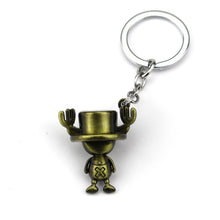 Load image into Gallery viewer, Anime One Piece Keychain Keyrings Roronoa Zoro Sword kitetsu Toy Model Metal Key Ring llaveros Key Chain Chaveiro Jewelry