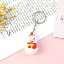 Load image into Gallery viewer, Keychain Fashion Simulation Fruit Avocado Smile-shaped 3D Soft Resin Avocado Key Chains Jewelry Fashion Wedding Party Gift