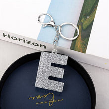 Load image into Gallery viewer, 1PC Women Keychains Handbag Car Pendants English Letter Keyring Charms Glitter Resin Word Custom Made Welcome