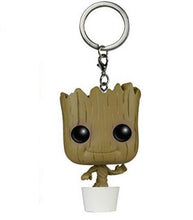 Load image into Gallery viewer, 2018 New Toys Keychain Captain America Iron Man Groot Key Ring Kids Wonder Women Key Chain Bag Pendant Jewelry