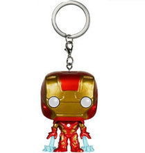 Load image into Gallery viewer, 2018 New Toys Keychain Captain America Iron Man Groot Key Ring Kids Wonder Women Key Chain Bag Pendant Jewelry