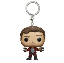 Load image into Gallery viewer, 2018 New Toys Keychain Captain America Iron Man Groot Key Ring Kids Wonder Women Key Chain Bag Pendant Jewelry