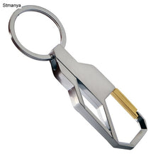 Load image into Gallery viewer, New Fashion Car Keychain Men and Ladies Leather Waist Hanging Key Chain Metal Key Ring Key Holder For Party Gift 17095