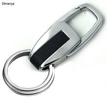 Load image into Gallery viewer, New Fashion Car Keychain Men and Ladies Leather Waist Hanging Key Chain Metal Key Ring Key Holder For Party Gift 17095