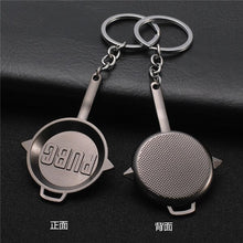 Load image into Gallery viewer, FREE SHIPPING Hot PUBG FPS Game Player Unknown's Battle Grounds 3D Keychain weapon eat chicken game tonight Men's car keychain