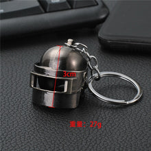 Load image into Gallery viewer, FREE SHIPPING Hot PUBG FPS Game Player Unknown's Battle Grounds 3D Keychain weapon eat chicken game tonight Men's car keychain