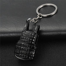 Load image into Gallery viewer, FREE SHIPPING Hot PUBG FPS Game Player Unknown's Battle Grounds 3D Keychain weapon eat chicken game tonight Men's car keychain