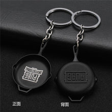 Load image into Gallery viewer, FREE SHIPPING Hot PUBG FPS Game Player Unknown's Battle Grounds 3D Keychain weapon eat chicken game tonight Men's car keychain