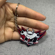 Load image into Gallery viewer, Lindo juego de dibujos animados League of New Legends llavero LOL figura de acrílico Rakan/Ahri/Riven/Yasuo bolsa colgante coche llave encanto Porte Clef