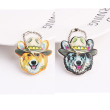 Load image into Gallery viewer, 2Pcs/set Protective Key Case Cover for Key Control Dust Cover Holder Cartoon Silicone Organizer cat Home Accessories Supplies