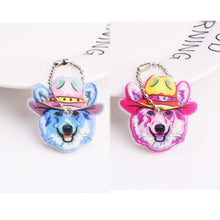 Load image into Gallery viewer, 2Pcs/set Protective Key Case Cover for Key Control Dust Cover Holder Cartoon Silicone Organizer cat Home Accessories Supplies