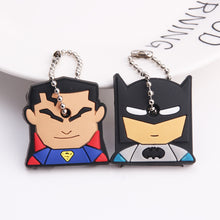 Load image into Gallery viewer, 2Pcs/set Protective Key Case Cover for Key Control Dust Cover Holder Cartoon Silicone Organizer cat Home Accessories Supplies