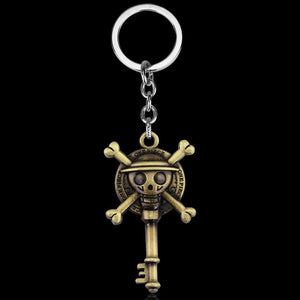 Anime One Piece Keychain Keyrings Roronoa Zoro Sword kitetsu Toy Model Metal Key Ring llaveros Key Chain Chaveiro Jewelry