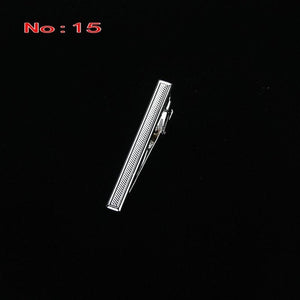 Brand New Metal Silver Tie Clip For Men Wedding Necktie Tie Clasp Clip Gentleman Ties Bar Crystal Tie Pin For Men's Accessories