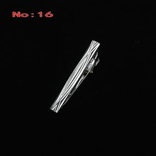 Load image into Gallery viewer, Brand New Metal Silver Tie Clip For Men Wedding Necktie Tie Clasp Clip Gentleman Ties Bar Crystal Tie Pin For Men&#39;s Accessories
