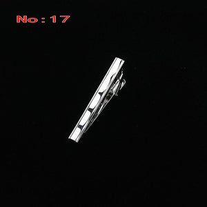 Brand New Metal Silver Tie Clip For Men Wedding Necktie Tie Clasp Clip Gentleman Ties Bar Crystal Tie Pin For Men's Accessories