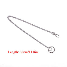 Load image into Gallery viewer, BLA Metal Trousers Pant Chain Punk Hip-hop Chain Waist Link Metal Silver Key Chain Jeans Waist Link Keyring Jewelry Z30
