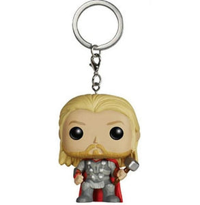 2018 New  Toys Keychain Captain America Iron Man Groot Key Ring Kids Wonder Women Key Chain Bag Pendant Jewelry