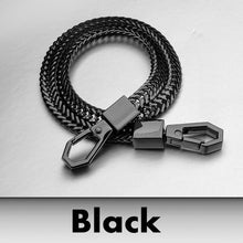 Load image into Gallery viewer, 41cm Rock Punk Long Metal Wallet Belt Chain Trousers Hipster Pant Jean Keychain Key Rings Clip Keyring HipHop Jewelry Y75
