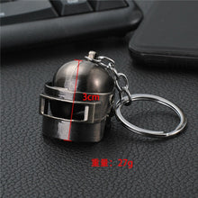 Load image into Gallery viewer, FREE SHIPPING Hot PUBG FPS Game Player Unknown&#39;s Battle Grounds 3D Keychain weapon eat chicken game tonight Men&#39;s car keychain
