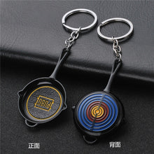 Load image into Gallery viewer, FREE SHIPPING Hot PUBG FPS Game Player Unknown&#39;s Battle Grounds 3D Keychain weapon eat chicken game tonight Men&#39;s car keychain
