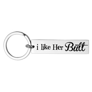 Custom Keyring Engraved Thank for All The Orgasms I Love You Key Ring Couple Keychain Jewelry Gifts Give To My Boyfriend Husband