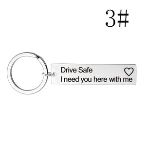 Custom Keyring Engraved Thank for All The Orgasms I Love You Key Ring Couple Keychain Jewelry Gifts Give To My Boyfriend Husband