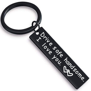 Custom Keyring Engraved Thank for All The Orgasms I Love You Key Ring Couple Keychain Jewelry Gifts Give To My Boyfriend Husband