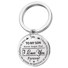 Load image into Gallery viewer, Custom Keyring Engraved Thank for All The Orgasms I Love You Key Ring Couple Keychain Jewelry Gifts Give To My Boyfriend Husband
